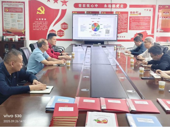 全国城市农贸中心联合会副会长陈谞走访安徽中瑞农副产品有限责任公司开展党建工作调研